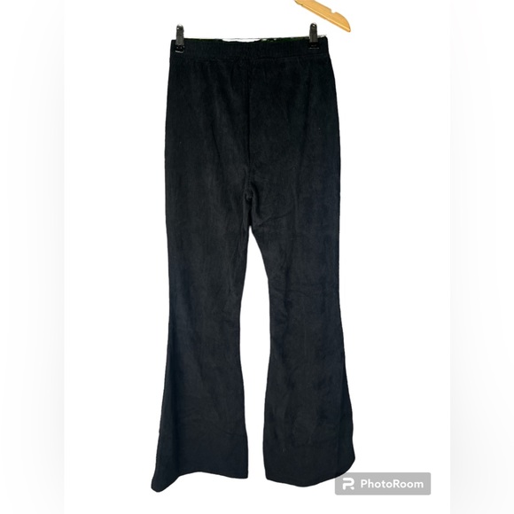 High Waist Wide Leg AERIE Corduroy Leggings - Picture 3 of 4